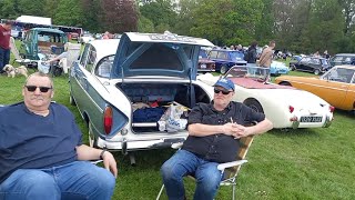 Glorious sunshine for the Thoresby Hall classic car show 2024