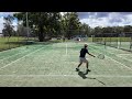 Tennis with Johnson  - 22/3/2026