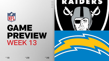 Las Vegas Raiders vs Los Angeles Chargers | Week 13 Game Preview