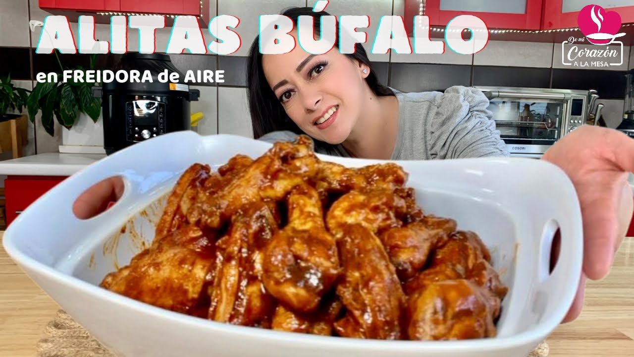 Cómo hacer Alitas de Pollo tipo Búfalo en Freidora de Aire PRO CRISP (*INSTANT POT Recetas*)