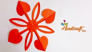 paper cutting design - How to make easy paper cutting Design for decoration - Easy paper craft #4