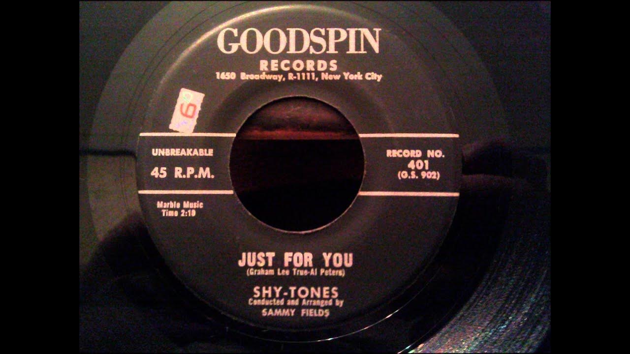 Shy-Tones - Just For You - Nice Late 50's Brooklyn Doo Wop Shy-Tones - Just For You - Nice Late 50's Brooklyn Doo Wop