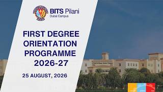 Full First Degree Orientation Programme 2026-2027 News