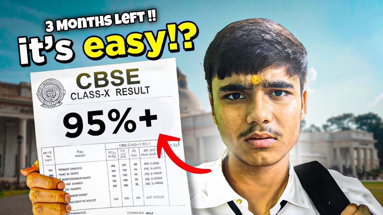 How I Scored 96% in Class 10th in Last Months- Strategy! 📚