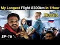 Yakutsk to Moscow in 1 Hours / 8200 km / Russia
