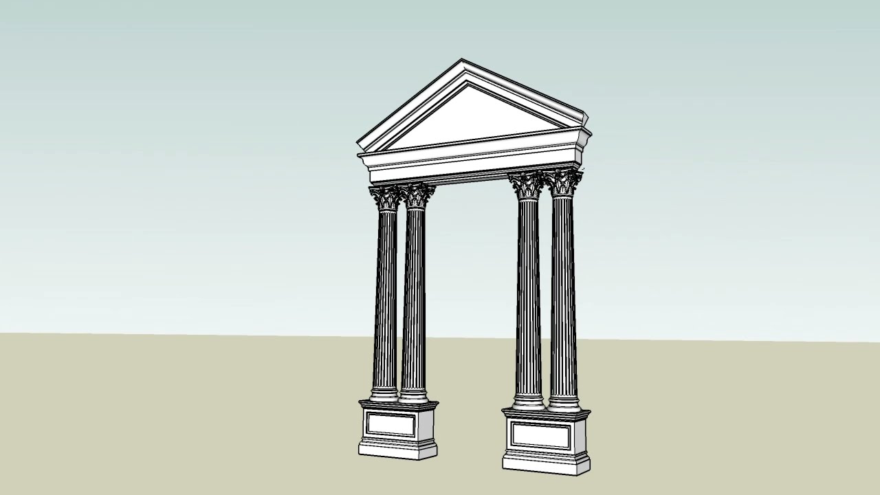 Main column. Roman coloumn ap28-2.