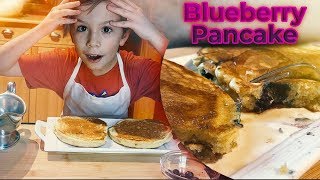 Blueberry Pancake - The Fluffiest Pancakes You'll Ever Eat