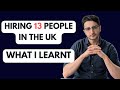 Innovator Founder Visa Job Creation: What I Learnt After Hiring 13 People in the UK