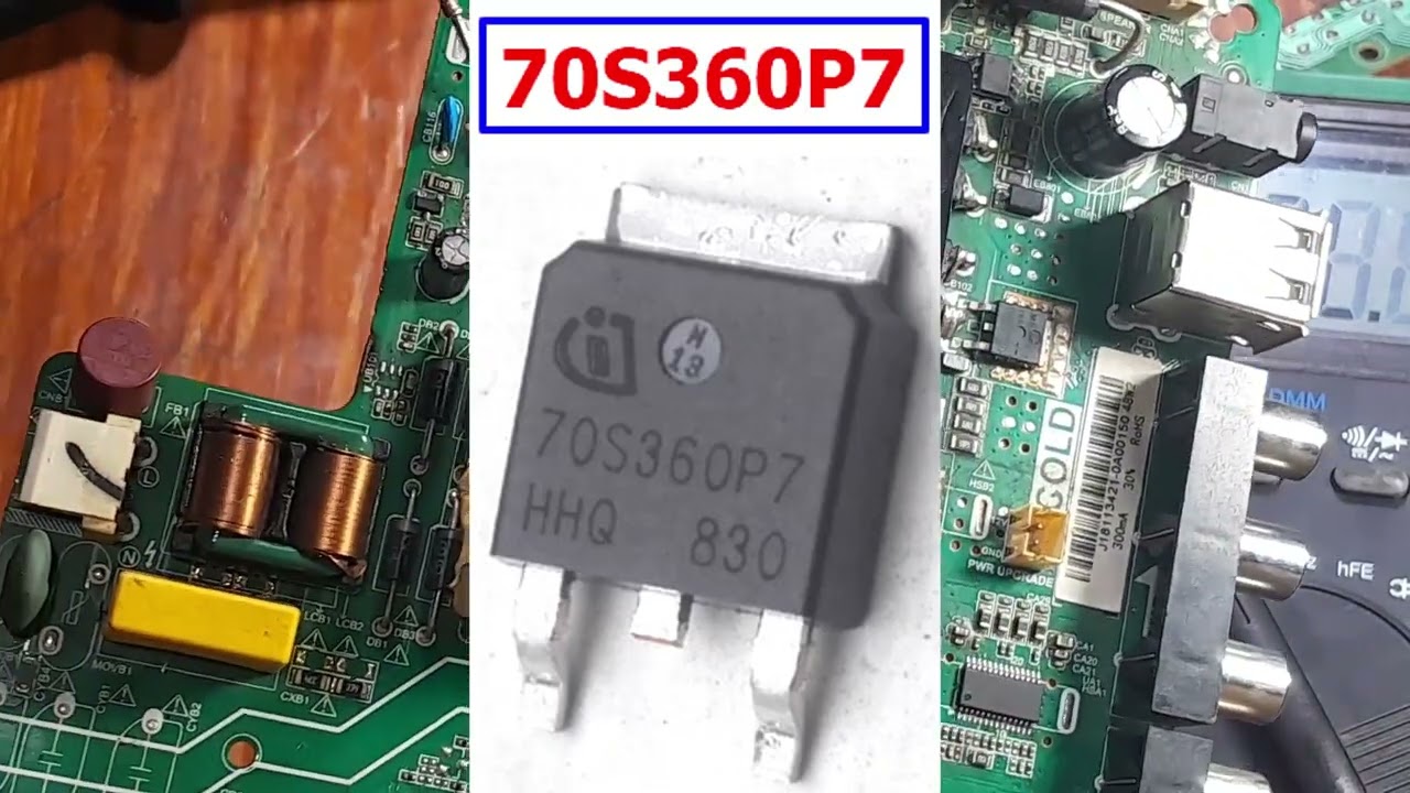 Dead LED TV Repair | ፓወሩ የተቃጠለ ቴሌቪዥን ጥገና |