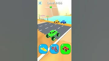 Shape shifting2 game level #4466 hyper casual game #shapeshifting  #gameplay #gaming #shortvideo...