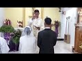 Pemberkatan Pernikahan Serlinda & Ferdinandus dri Sambega , Paroki St. Yusup KTB 06 Des 25