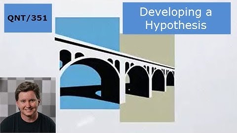 Developing a Hypothesis