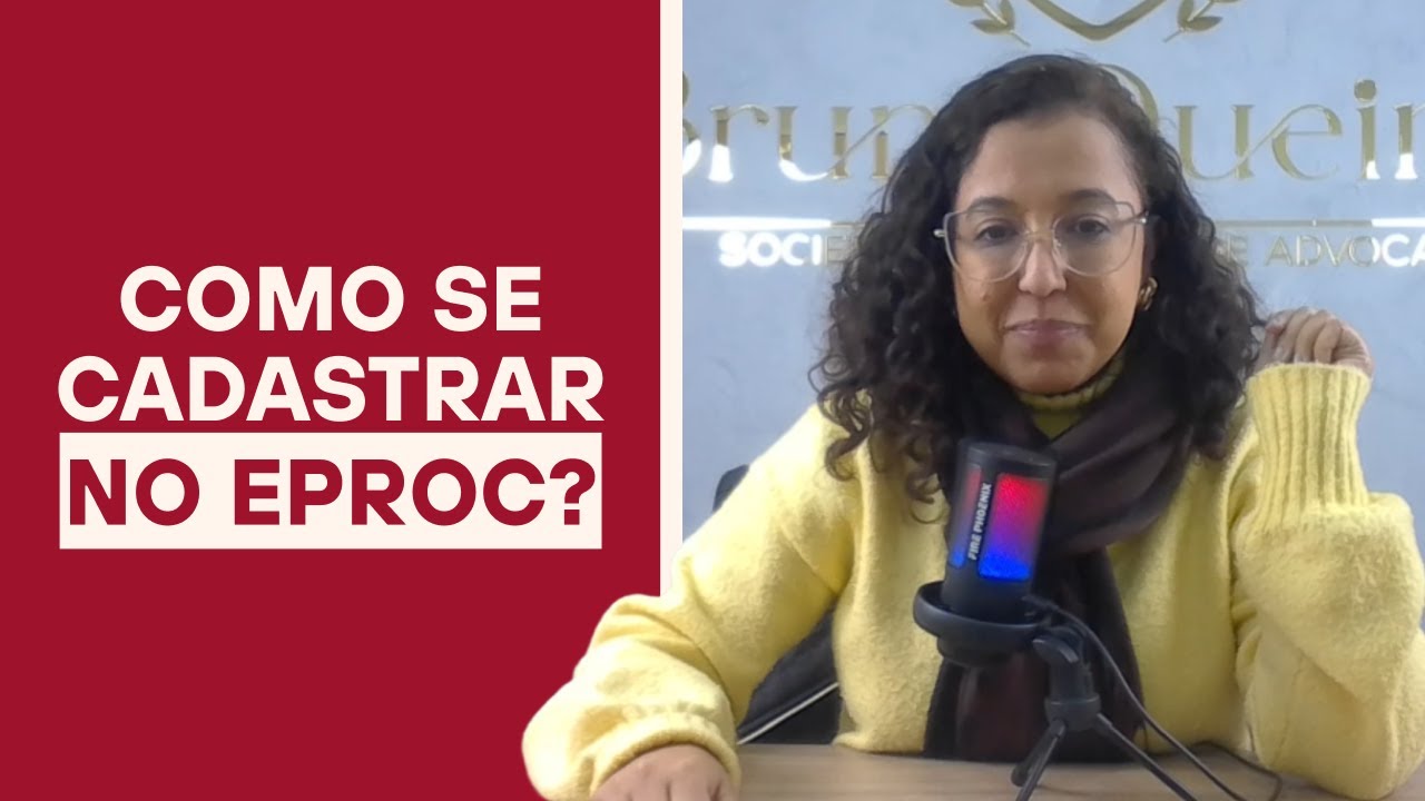COMO FAZER CADASTRO NO EPROC (Cadastro no EPROC TJSP e outros tribunais)