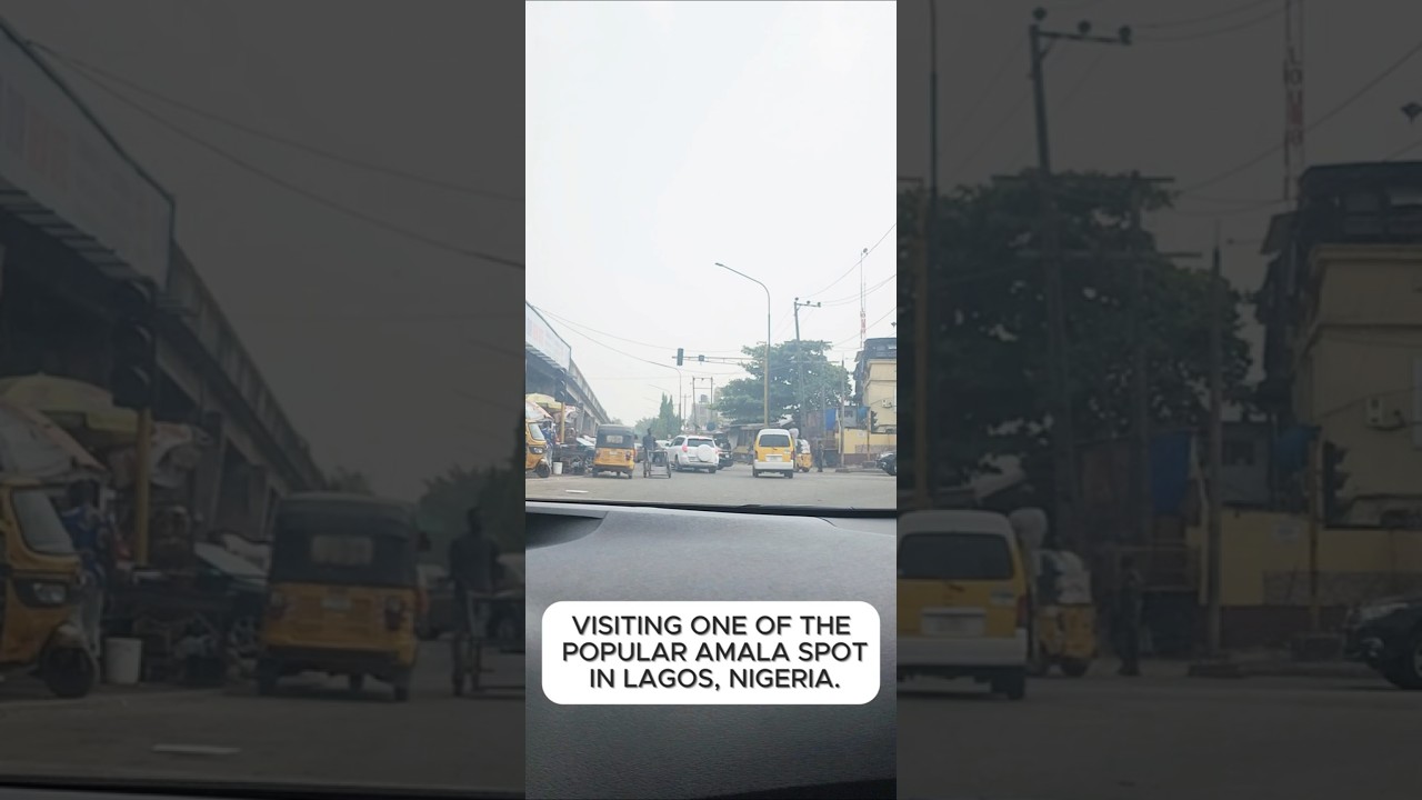 Amala spot in Lagos, Nigeria. Best place to eat Amala in Lagos?