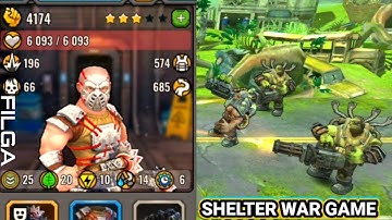 Shelter War Game Part 3, Gameplay, Upgrades/Resources/Dwellers Training/New Rooms, FILGA