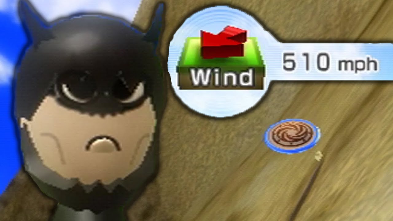 Frisbee Golf but the Wind is Ridiculously Strong (Wii Sports Resort) - YouTube