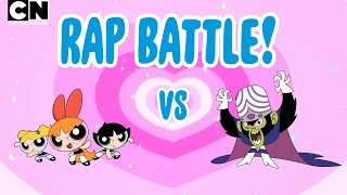 The Powerpuff Girls | TOY TUESDAYS | Powerpuff Girls VS Mojo Jojo RAP BATTLE!