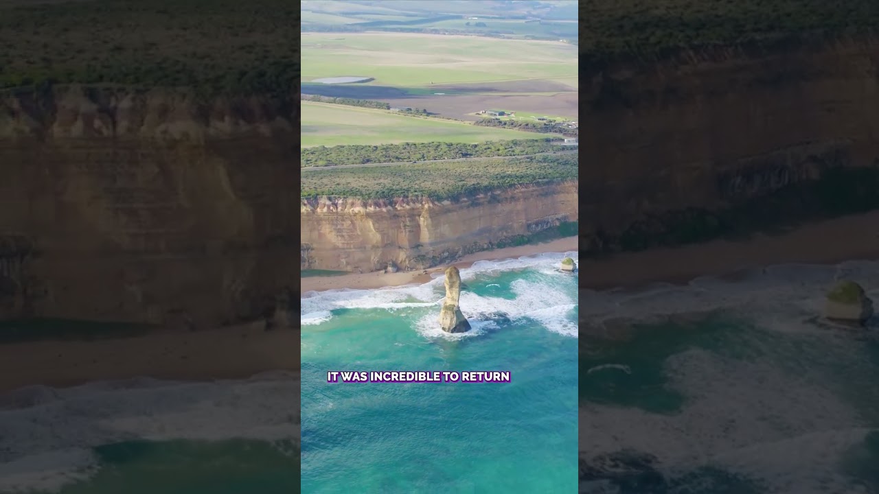 Amazing aerial view of the 12 Apostles from the clouds ☁️🌊 Returning to this stunning coastline