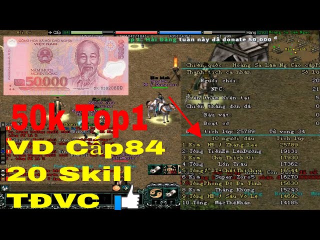 Võ Đang 84 Max Skill Thiên Địa Làm trùm thiên Hạ  |tu ml| Tú Mylove tuml class=