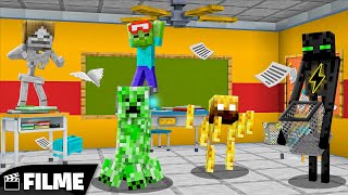 NOVA ESCOLA MONSTRO no MINECRAFT! - FILME