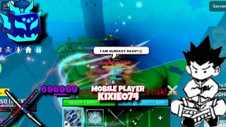 THIS SWORD BUILD GIVES FREE BOUNTY 😱 | BLOX FRUITS MOBILE BOUNTY HUNTING | BLOX FRUITS MOBILE