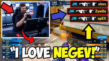 When Pro Players Use Negev !!! Best Negev Gameplays Ever