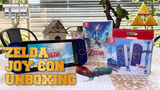 Zelda Joy-Con Unboxing   10m of Gameplay (with Face Cam) 🛡🗡
