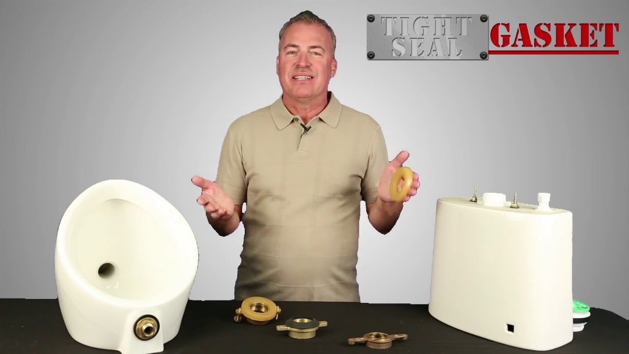 Tight Seal Sticky Elastomer Waxless Toilet and Urinal Gaskets YouTube