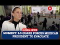6.5-Magnitude Earthquake Hits Southern Mexico, Shakes Capital, Interrupts Sheinbaum’s Presser