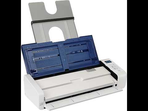 Xerox Duplex Portable Scanner XDS-P Review : Fast Double-Sided Scanning for Home & Office!