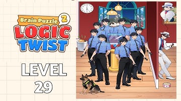 Brain Puzzle 2 Logic Twist Level 29 |Gem Thief| Walkthrough Solution