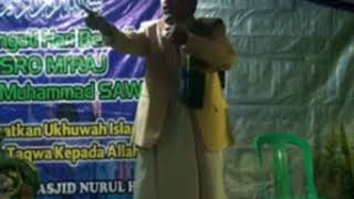 KH. Ahmad Sobari di Kp. Citawa thn 2014 (acara Isro Mi'raj)