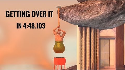 Getting Over It Sub 5 Run