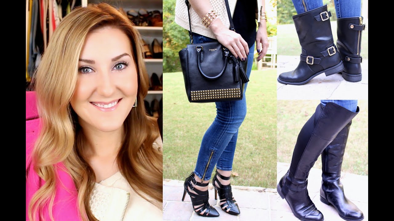 Fall Trends Vol. 2: BOOTS & New Handbag HAUL, Jackets & OOTD