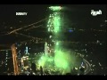 Happy new years 2012 burj khalifa fireworks in dubai uae