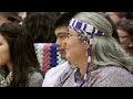 President Obama dances an Alaska Native dance in Dillingham, AK