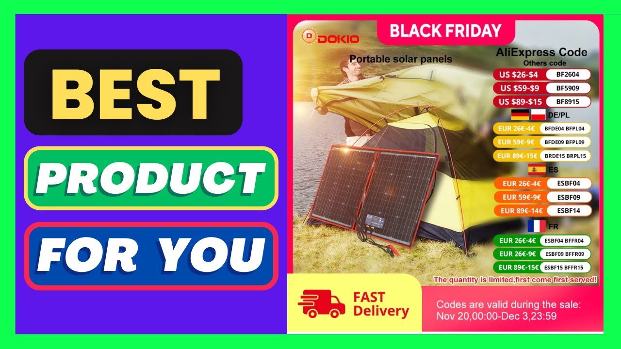 Dokio 18V 100W Portable