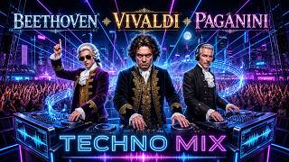 BEETHOVEN vs VIVALDI vs PAGANINI Techno Mix Battle | Epic Melodic Techno | Symphony Bass Mix 2026