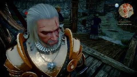 The Witcher 3: [GLITCH] Grumpy Woman Running in Circles