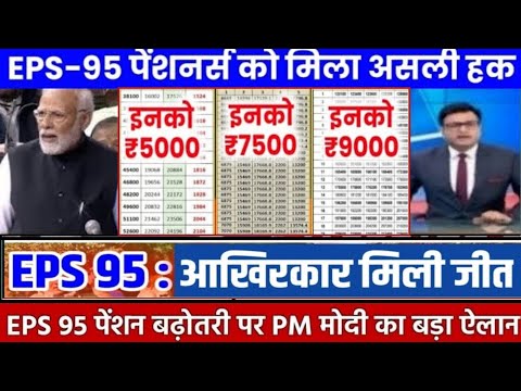 सुप्रीम कोर्ट लाइव पेंशन । 7500+DA, EPS95 pension latest news, EPS 95 news, अशोक रावत लाइव #eps