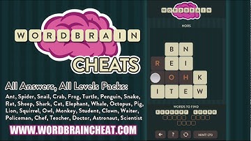 WordBrain Squirrel 2 Cheats | WordBrain Cheats | Squirrel 2 Answer