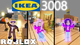 IKEA 3008 Fort Build Battle! Janet Vs Kate on Roblox!