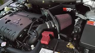 Cold air intake (K&N) Mitsubishi Lancer 2017