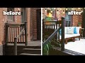 surprise patio makeover (during a thunderstorm)