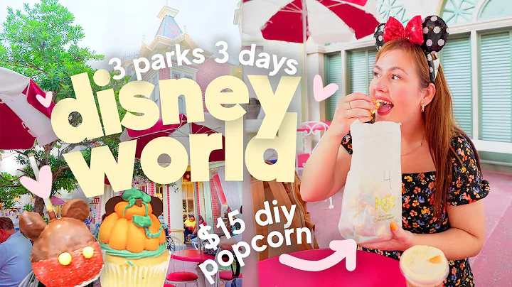 DISNEY VLOGS  Three Parks in Three days at Walt Di...