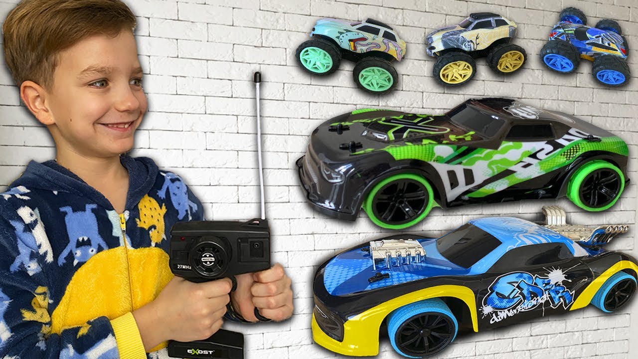 Mark plays remote control cars YouTube
