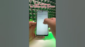 HOW TO CHANGE THE NAME OF THE DEVICE ON ZTE BLADE A55? #tutorial #howto #fyp #android #smartphone