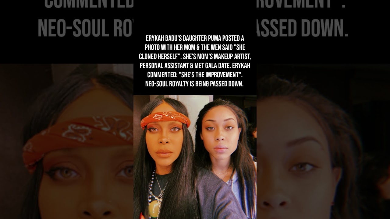 Erykah Badu's Daughter Puma Looks Just Like Her Mom—Fans Seriously Can't Believe Their Eyes!