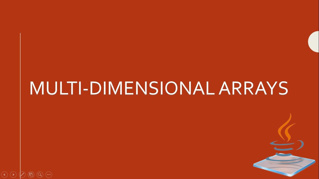 Lesson 7: Multi-dimensional Arrays (Java) - YouTube