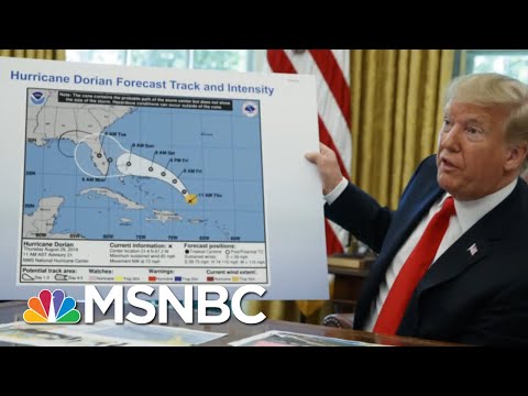 Trump Shows Hurricane Map Apparently Altered By Sharpie | The Beat With Ari Melber | MSNBC